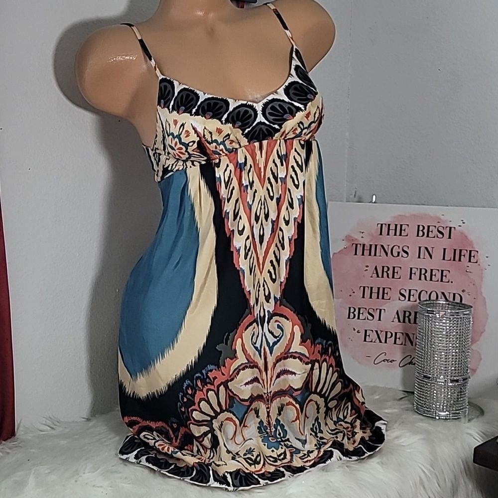 1711 Women   RAMPAGE  Multicolor Short Dress Size Small